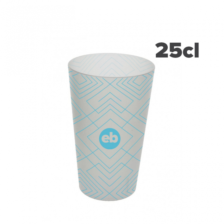 25cl cups 1 color printing