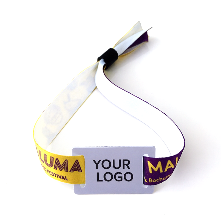 RFID polyester fabric wristbands