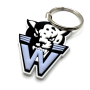 2D Embossed PVC Keychain