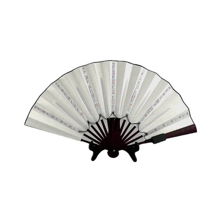 Personalised LED Light-Up Hand Fan