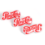 Personalised Metal Pin Badges with Doming