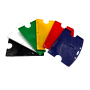 Coloured Horizontal Rigid Badge Holder – 86 × 54 mm