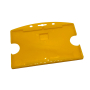 Coloured Horizontal Rigid Badge Holder – 86 × 54 mm
