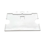 Coloured Horizontal Rigid Badge Holder – 86 × 54 mm