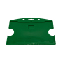 Coloured Horizontal Rigid Badge Holder – 86 × 54 mm