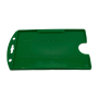 Coloured Vertical Rigid Badge Holder – 54 × 86 mm