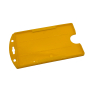 Coloured Vertical Rigid Badge Holder – 54 × 86 mm