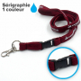 tubular security choker with serigraphy clip
