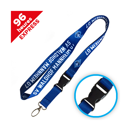 Express Full Colour Print Lanyards + Plastic Buckle